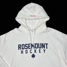 Load image into Gallery viewer, Champion Reverse Weave ROSEMOUNT HOCKEY Spellout Graphic Pullover Hoodie
