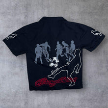 Load image into Gallery viewer, Early 00&#39;s Dognose &quot;Soccer&quot; Team Gang Control Y2K Graphic Short Sleeve Shirt
