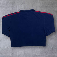 Load image into Gallery viewer, Vintage Starter Embroidered Big Spellout Navy Blue 1/4 Zip Pullover Sweatshirt
