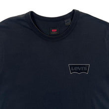 Load image into Gallery viewer, LEVI&#39;S Classic Mini Black Tab Logo Short Sleeve Black T-Shirt
