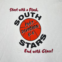 Load image into Gallery viewer, Vintage SOUTH STARS “1994 Division 3-4l” College Basketball Graphic Single Stitch T-Shirt
