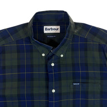 Load image into Gallery viewer, Barbour &quot;Tailored Fit&quot; Tartan Plaid Check Long Sleeve Button-Up Cotton Shirt
