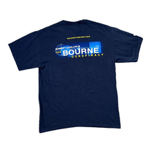 Load image into Gallery viewer, THE BOURNE CONSPIRACY (2008) Robert Ludlum Video Game Promo Spellout Graphic  T-Shirt
