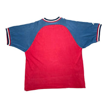 Load image into Gallery viewer, Early 00&#39;s MIZUNO Embroidered Mini Logo Colour Block Raglan Ringer T-Shirt
