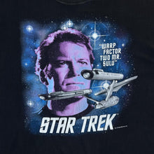 Load image into Gallery viewer, Vintage STAR TREK (1995) "Warp Factor Two Mr. Sulu" Sci-Fi TV Show Movie Graphic T-Shirt
