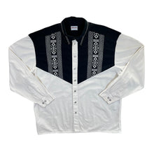 Load image into Gallery viewer, Vintage Berto Lucci Embroidered Western Style Cotton Long Sleeve Shirt
