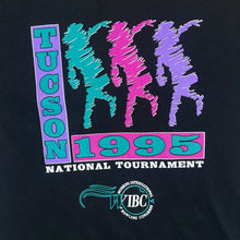 Load image into Gallery viewer, Vintage WIBC (1995) Tucson Bowling Tournament Graphic Black Single Stitch T-Shirt
