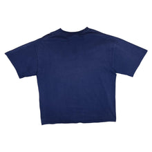 Load image into Gallery viewer, Early 00&#39;s ADIDAS &quot;Las Vegas&quot; Embroidered Logo Spellout Faded Navy Blue T-Shirt
