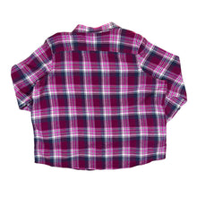 Load image into Gallery viewer, Early 00&#39;s NATURAL REFLECTIONS Plaid Check Long Sleeve Cotton Flannel Shirt
