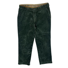 Load image into Gallery viewer, Vintage POLO RALPH LAUREN &quot;Preston Pant&quot; Green Corduroy Cord Straight Leg Trousers
