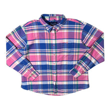 Load image into Gallery viewer, Vintage Wrangler Cowboy Western Plaid Check Cotton Long Sleeve Shirt
