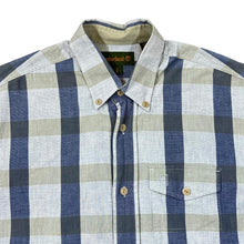 Load image into Gallery viewer, Vintage TIMBERLAND Classic Plaid Check Mini Logo Short Sleeve Button-Up Shirt
