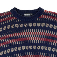 Load image into Gallery viewer, Vintage 90&#39;s St Michael Marks &amp; Spencer Grandad Patterned Acrylic Knit Sweater Jumper
