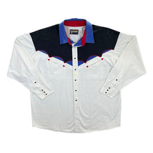 Load image into Gallery viewer, Vintage 90&#39;s Panhandle Slim Cowboy Western Popper Long Sleeve Shirt
