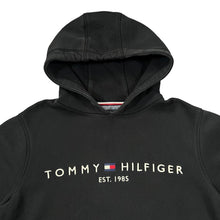 Load image into Gallery viewer, TOMMY HILFIGER Classic Embroidered Big Logo Spellout Pullover Hoodie
