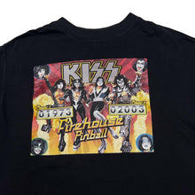 Load image into Gallery viewer, Vintage Tennessee River (2003) KISS &quot;Fireball Pinball&quot; Glam Metal Hard Rock Band T-Shirt
