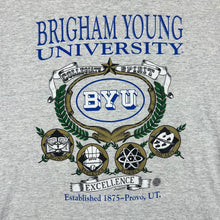 Load image into Gallery viewer, Vintage 90&#39;s BRIGHAM YOUNG UNIVERSITY BYU College Graphic Single Stitch T-Shirt
