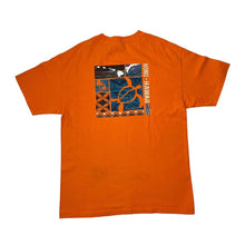 Load image into Gallery viewer, Early 00’s Alstyle HONU HAWAII Tropical Surfer Souvenir Spellout Graphic T-Shirt
