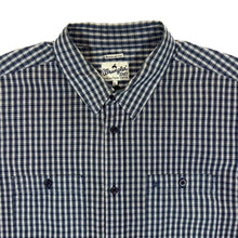 Load image into Gallery viewer, Early 00's WRANGLER "Regular Fit" Plaid Check Mini Pocket Logo Short Sleeve Shirt
