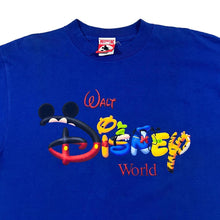Load image into Gallery viewer, Vintage 90's Mickey Inc. WALT DISNEY WORLD Souvenir Spellout Graphic T-Shirt
