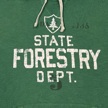 Load image into Gallery viewer, POLO RALPH LAUREN &quot;State Forestry Dept.&quot; Spellout Graphic Pullover Hoodie
