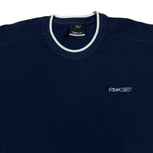 Load image into Gallery viewer, REEBOK RBK Classic Embroidered Mini Logo Short Sleeve Ringer Cotton T-Shirt
