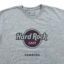 Load image into Gallery viewer, HARD ROCK CAFE &quot;Hamburg&quot; Souvenir Logo Spellout Graphic T-Shirt
