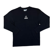 Load image into Gallery viewer, STIFFY &quot;Brass Monkeys&quot; Surfer Skater Logo Spellout Graphic Black Long Sleeve T-Shirt
