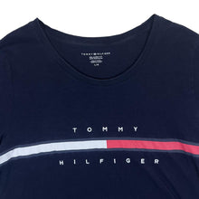 Load image into Gallery viewer, TOMMY HILFIGER &quot;Relaxed Fit&quot; Embroidered Logo Spellout Short Sleeve T-Shirt
