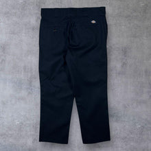 Load image into Gallery viewer, Dickies 874 Original Fit Skater Workwear Black Cropped Chino Pants Trousers
