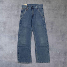 Load image into Gallery viewer, Deadstock Wrangler “353” Loose Fit Zip Fly Blue Denim Jeans
