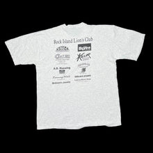 Load image into Gallery viewer, Vintage Soffe ROCK ISLAND “Summer Classic 5K” Souvenir Spellout Graphic T-Shirt
