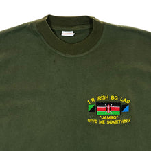 Load image into Gallery viewer, ROYAL IRISH &quot;Jambo&quot; Embroidered Army Military Khaki Green Short Sleeve T-Shirt
