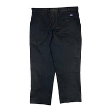 Load image into Gallery viewer, DICKIES REDHAWK Classic Faded Black Pleated Skater Worker Pants Trousers
