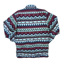 Load image into Gallery viewer, Vintage 90&#39;s Rui Guan Aztec Crazy Patterned Long Sleeve Flannel Shirt
