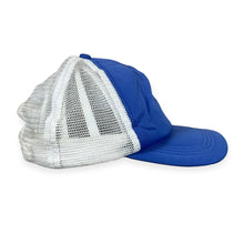 Load image into Gallery viewer, Billabong Surfer Patch Logo Blue White Mesh Trucker Baseball Cap
