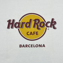 Load image into Gallery viewer, HARD ROCK CAFE &quot;Barcelona&quot; Classic Souvenir Logo Spellout Graphic T-Shirt
