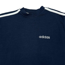 Load image into Gallery viewer, Vintage ADIDAS Three Stripe Embroidered Mini Logo Spellout Short Sleeve T-Shirt
