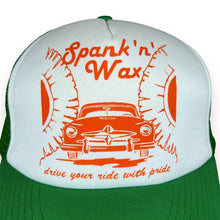 Load image into Gallery viewer, Vintage SPANK 'N' WAX Souvenir Graphic Mesh Trucker Baseball Cap
