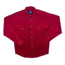 Load image into Gallery viewer, Vintage Wrangler Western Shirts Red Cotton Long Sleeve Button-Up Shirt
