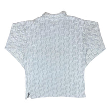 Load image into Gallery viewer, Vintage 90&#39;s WRESTLER Towelling Style Button Thick Long Sleeve Polo Shirt
