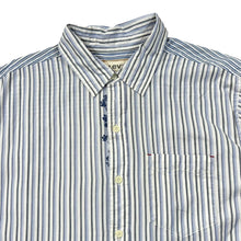 Load image into Gallery viewer, LEVI&#39;S Multi Striped Floral Graphic Long Sleeve Cotton Shirt
