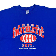 Load image into Gallery viewer, Early 00’s HOOTERS UNATHLETIC DEPT “Nottingham” Souvenir Graphic T-Shirt
