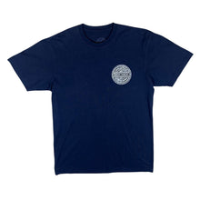 Load image into Gallery viewer, MR. ZOG&#39;S WAX Surfer Skater Classic Logo Graphic Navy Blue Short Sleeve T-Shirt
