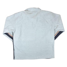 Load image into Gallery viewer, Early 00&#39;s BLUE SEVEN Striped Tape Colour Block 1/4 Zip Fleece Sweatshirt
