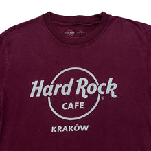 Load image into Gallery viewer, HARD ROCK CAFE &quot;Krakow&quot; Classic Souvenir Logo Spellout Graphic T-Shirt
