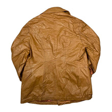 Load image into Gallery viewer, Vintage 90&#39;s MCGREGOR Made In Uruguay Genuine Real Brown Leather Button Jacket
