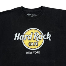 Load image into Gallery viewer, HARD ROCK CAFE &quot;New York&quot; Classic Souvenir Logo Spellout Graphic T-Shirt
