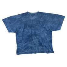 Load image into Gallery viewer, Vintage The Mountain (2004) Gothic Fantasy Dragon Graphic Blue Tie Dye T-Shirt
