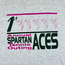 Load image into Gallery viewer, Vintage 90&#39;s SPARTAN ACES &quot;Annual Tennis Outing&quot; Graphic Single Stitch T-Shirt
